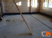 цементная стяжка на деревянному полу