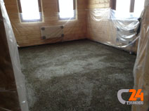 стяжка пола полистиролбетоном