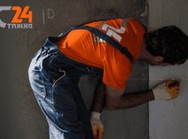 разметка стяжки пола