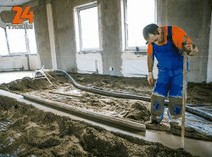 стяжка пола установка маяков