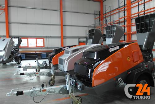 оборудование для механизированной стяжки