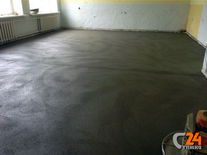 Полусухая стяжка пола по керамзиту | превью