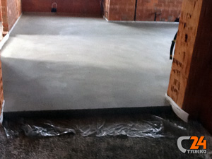 Полистиролбетон под стяжкой