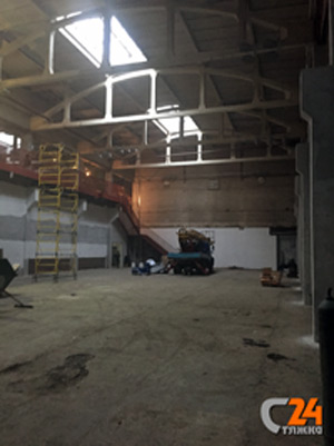 Помещение перед стяжкой пола