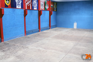 Полусухая стяжка пола М250