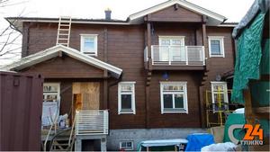 Стяжка пола в деревянном доме | превью