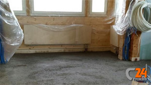 Подстилающий слой из полистиролбетона | превью