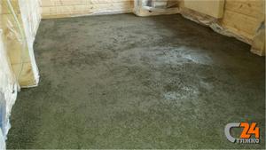 Полистиролбетон - прекрасная основа для укладки контуров теплого пола | превью