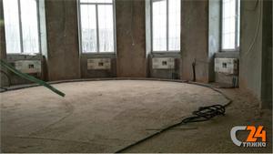 Помещение перед заливкой стяжки | превью