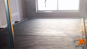 стяжка пола тонким слоем