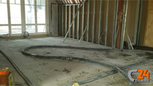 стяжка пола по пенополистиролу