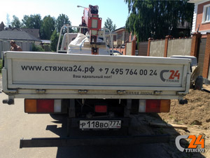 Доставка материалов для производства стяжки пола | превью