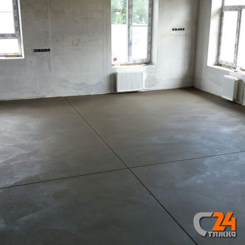 Температурные деформационные швы в стяжке пола компании Стяжка24 (вид 3)