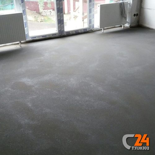 Полусухая стяжка пола производства компании Стяжка24 (вид 2)