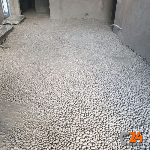 черновая стяжка с керамзитом