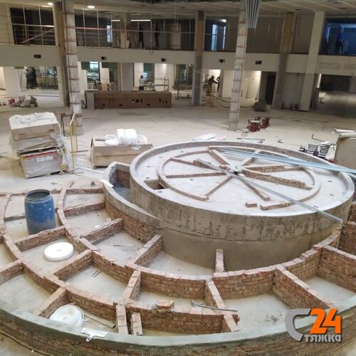 стяжка полусухая для декоративной конструкции