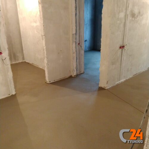 стяжка пола в квартире