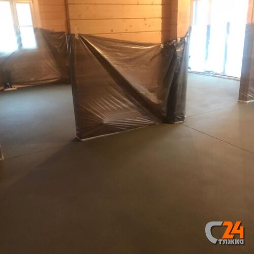 теплый пол в загородном доме