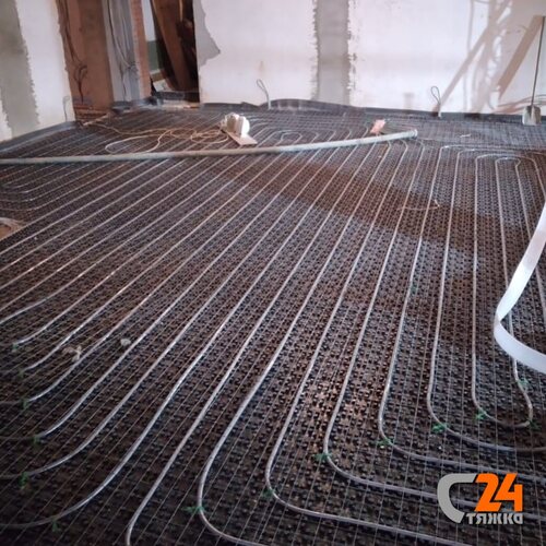 монтаж теплого пола