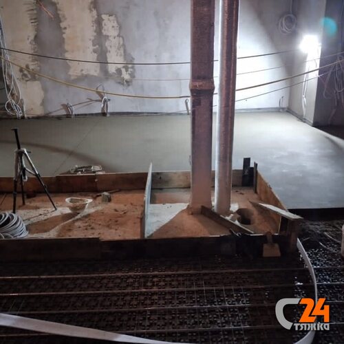 монтаж теплого пола