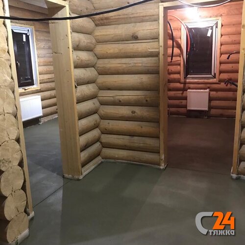 водяной теплый пол в деревянном доме