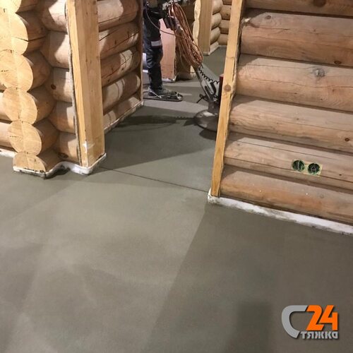 механизированная стяжка пола