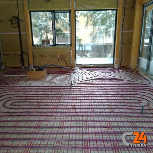 водяной теплый пол