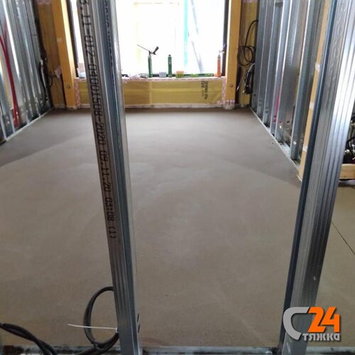 монтаж теплого пола