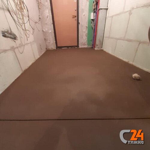 стяжка пола в квартире