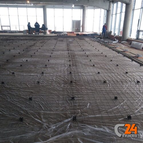 армирование стяжки