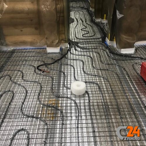 стяжка пола в деревянном доме