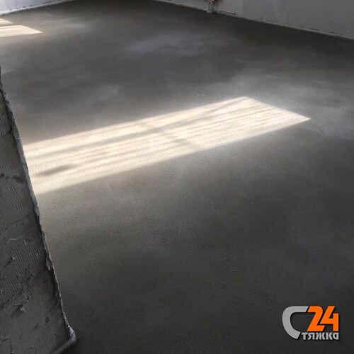 полусухая стяжка пола