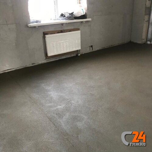 полусухая стяжка