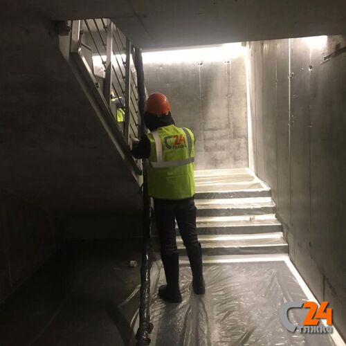 стена из гипсокартона на стяжку пола