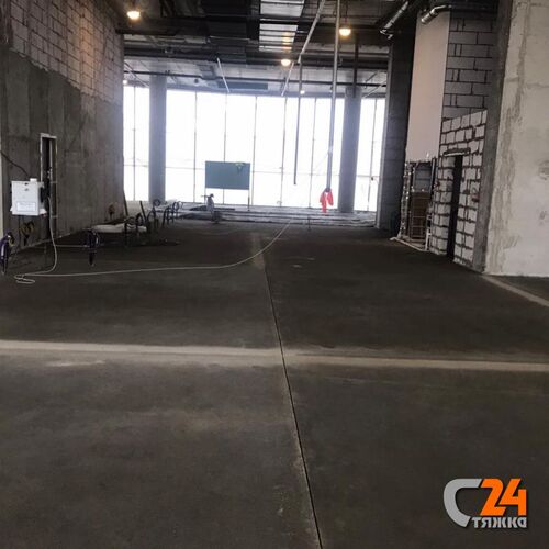 полусухая стяжка большая площадь