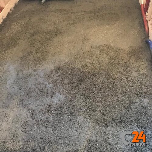 полусухая стяжка в каркасном доме