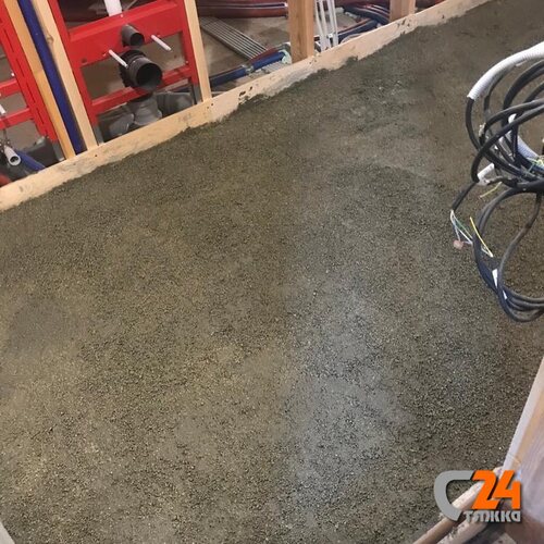 монтаж водоснабжения и канализации под стяжку пола