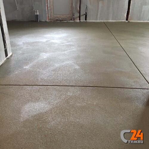 полусухая стяжка деформационные швы