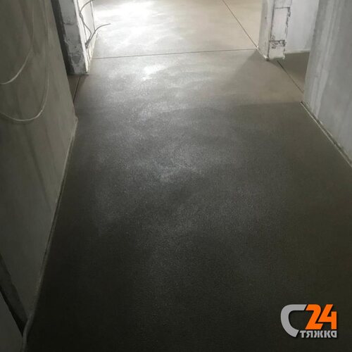 полусухая стяжка пола