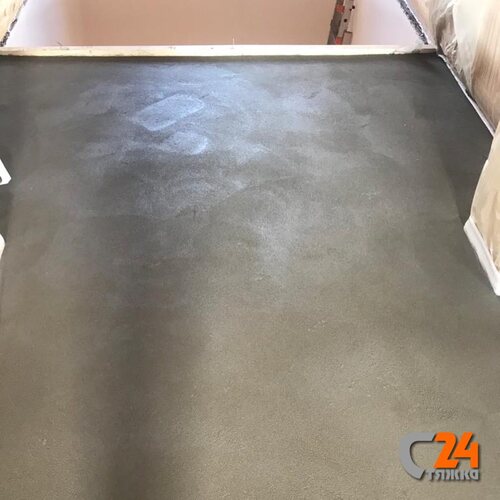 полусухая стяжка пола в деревянном доме