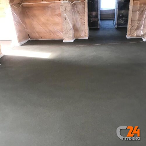 полусухая стяжка пола