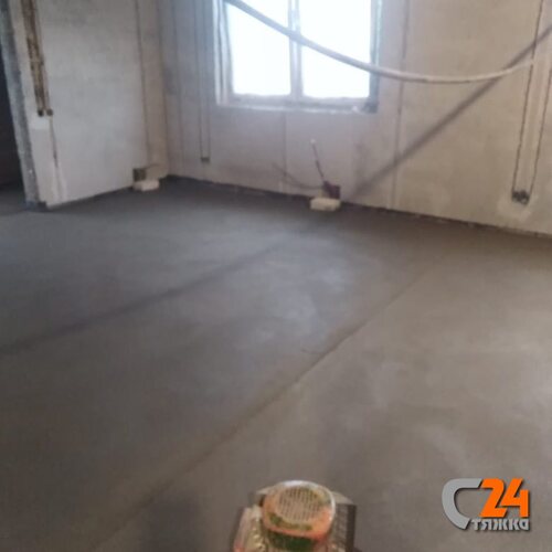 стяжка пола в квартире