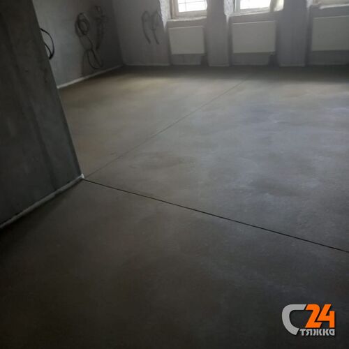 стяжка пола в частном доме