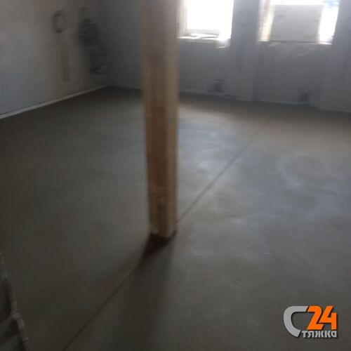 полусухая стяжка пола