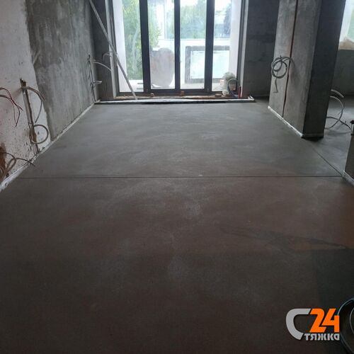 полусухая стяжка