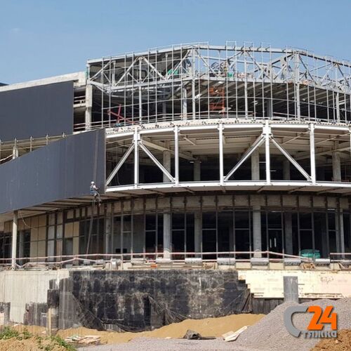 строительство стадиона