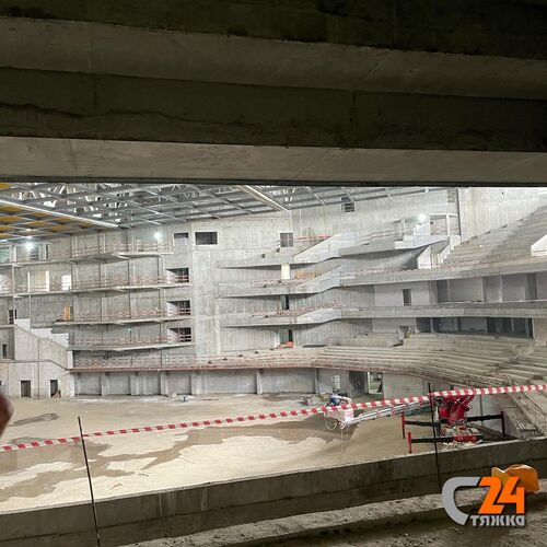 строительство стадиона