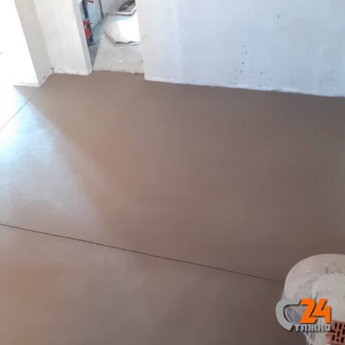 полусухая стяжка пола