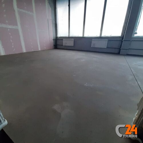 стяжка пола в помещении свободного назначения