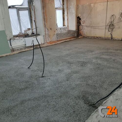 полусухая стяжка